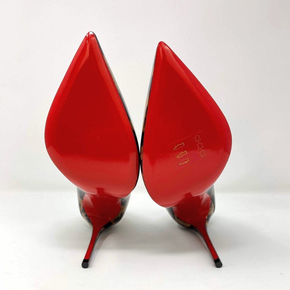 CHRISTIAN LOUBOUTIN Pigalle Follies  Leopard - Picture 6 of 8